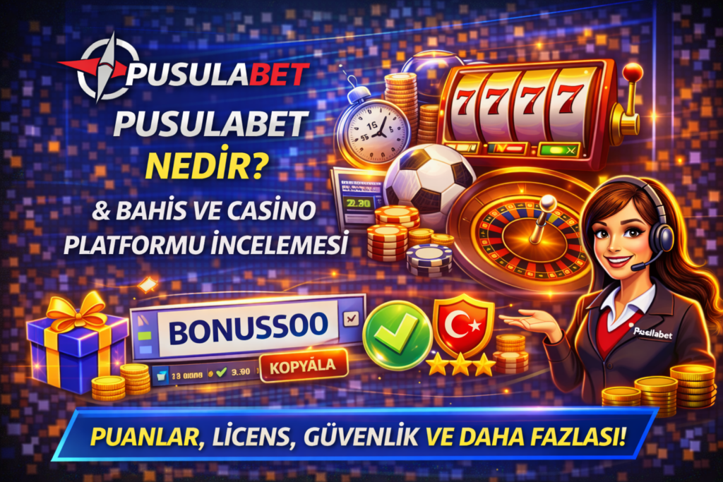 Pusulabet nedir – bahis ve casino platformu incelemesi, oyunlar, bonuslar ve güvenlik