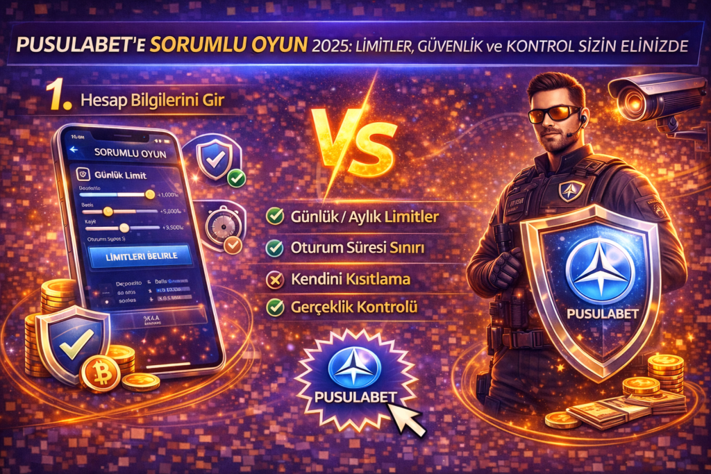 Pusulabet sorumlu oyun 2025, bahis limitleri, güvenlik önlemleri ve kullanıcı kontrol araçları