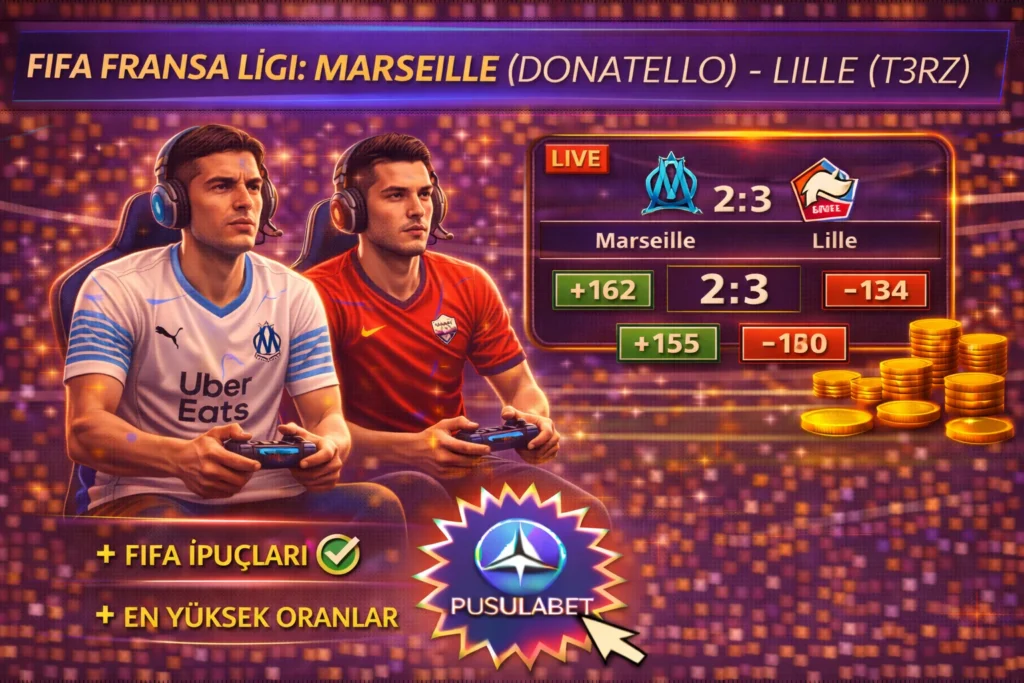 Marseille Donatello Lille T3rz Usta Oyuncularin Kapismasi