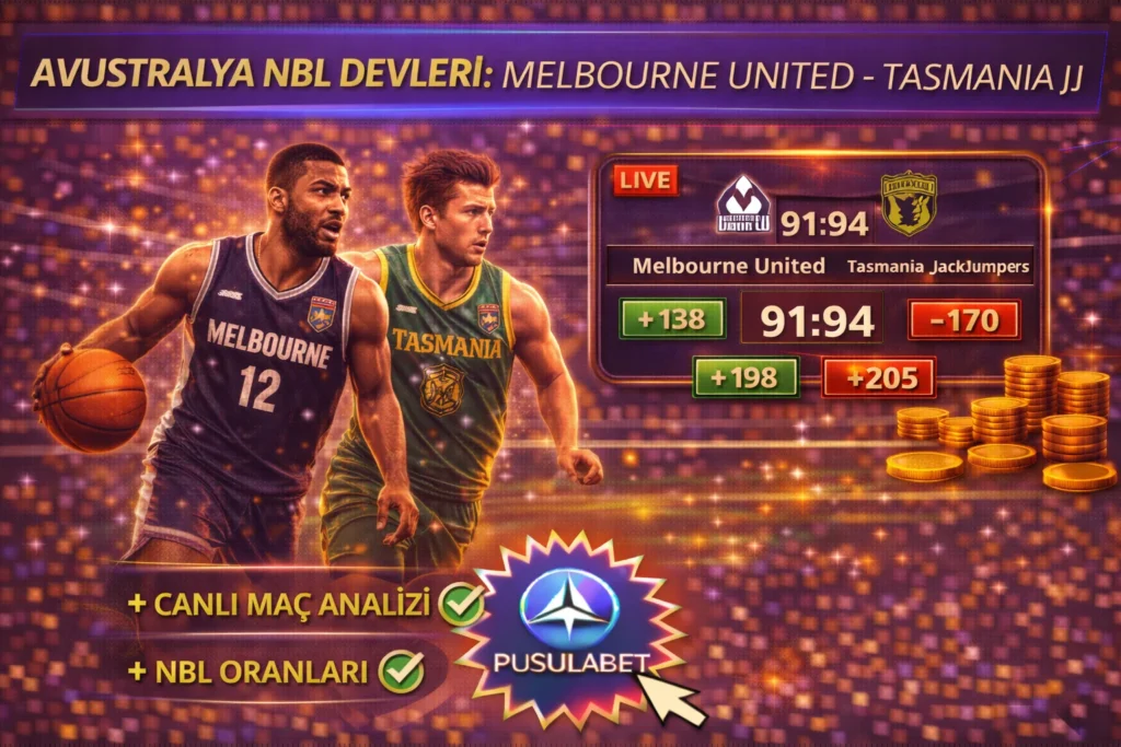 Melbourne United Tasmania Jackjumpers Zirve Mucadelesi